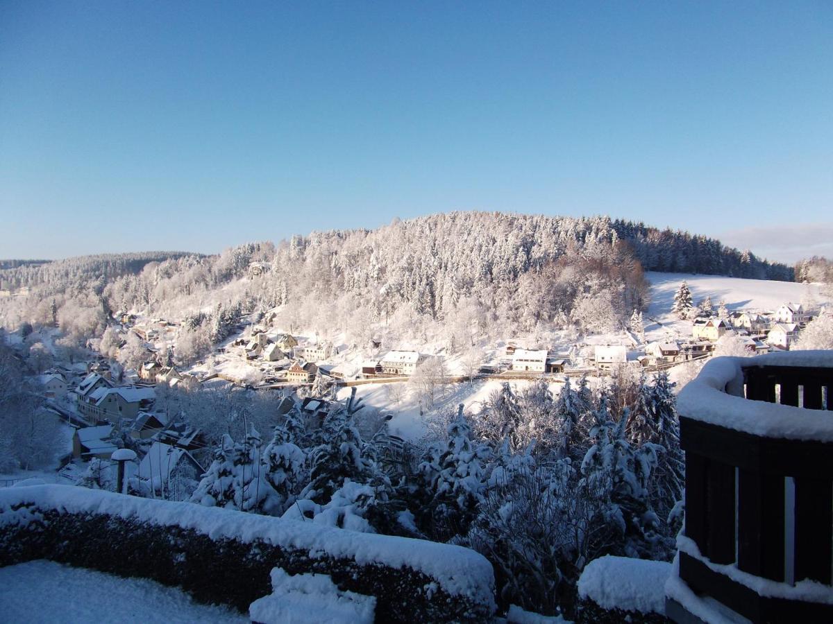Ferienwohnung Erzgebirge - Pobershau - Mit Schoenem Ausblick, Ruhige, Beste Lage מראה חיצוני תמונה